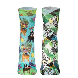 Wigglesteps - Funny Socks for Women & Men, Novelty Socks, Cool & Crazy Colorful Socks