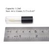 Honbay - 10 recipientes de 1,2 ml, reutilizables y vacíos,