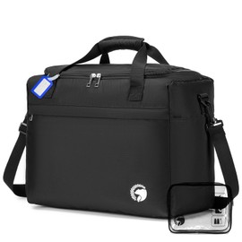 COSCOOA 40x30x20 cm Travel Bag, Lightweight Personal Item Bag for Airlines,16x12x8 inch Carry on Luggage,25L Foldable Travel Duffel Bag for Women Men,Waterproof Weekender Overnight Hospital Bags