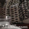 YnM Cotton Duvet Cover for Weighted Blankets (Penguin, 36''x48'')