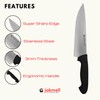 Jakmell Kitchenware 8 inch Chef's Knife, Stainless Steel Large Kitchen