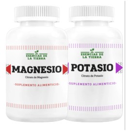 Citrato De Potasio Y Magnesio. 2 Frascos 100 Cpsulas Cu