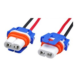 Intersale 2x Ceramic Socket HB4 9006 P22d 51W-100W Suitable for Incandescent Bulbs and LEDs