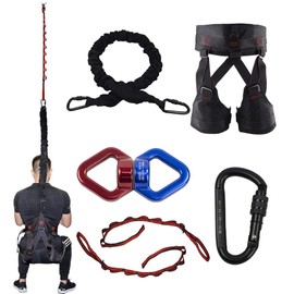 DASKING Pro Yoga Resistance Band - Heavy Duty Bungee Cord for Home Gym, Pilates & Agility Training(Weight Class-4)