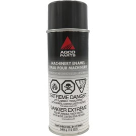 Agco Paint Machinery Enamel Protects Against Rust Aerosol Spray Can (M1056 Charcoal Gray)