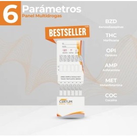 Prueba De Antidoping 6 Parametros. Vaso Y Guantes ¡¡gratis!!