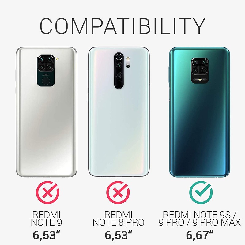 for Redmi Note 9 Pro Case, Note 9s/Note 9 Pro