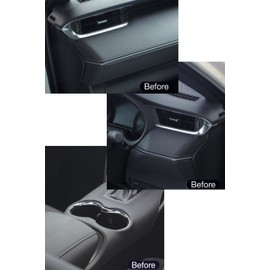 Tsuchiya Yac SY-HR11 SY-HR12 SY-HR15 Toyota 80 Series Harrier Air Conditioner Drink Holder for Driver Side Passenger Seat Console Tray Set