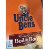 UNCLE BEN'S Whole Grain Rice 14 OZ EXPIRED COLLECTABLE FULL
