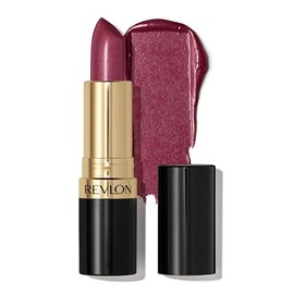 REVLON Revlon Lipstick, Super Lustrous Lipstick, Creamy Formula For Soft, Fuller-Looking Lips, Moisturized Feel, 812 Porto Please, 0.15 oz/ 4.2g