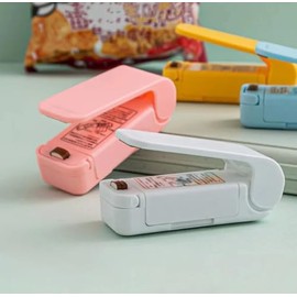Portable Mini Sealer Machine, Handheld Heat Sealer with Magnet, Snack Bag Sealer