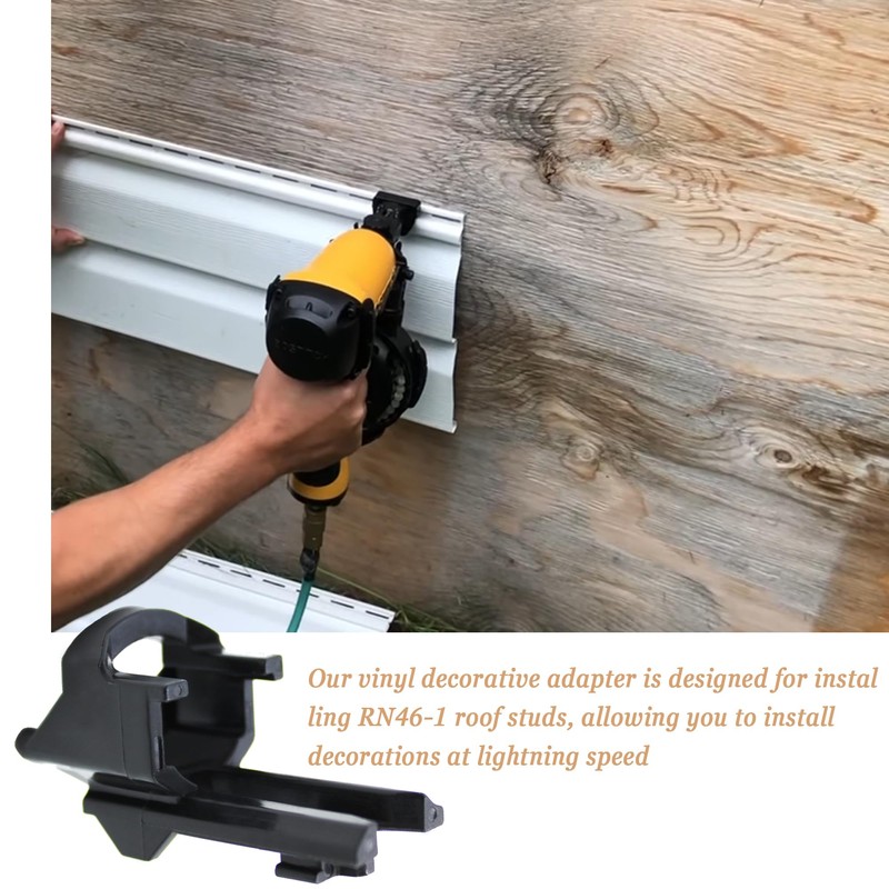 Vinyl Siding Adaptor Tips Compatible With Dewalt Vinyl Siding nailer