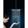 SR SUN RISE Luxury 16 Inch Large Square Stainless Steel
