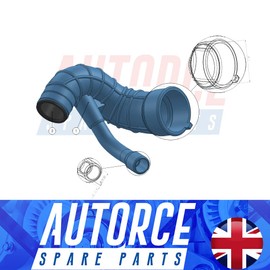 Intercooler Turbo Hose Pipe For PEUGEOT 1007 107 206 206 SW 206+ 207 307 Bipper 1.4 HDi (2005 - Onwards) 1434.13, 1434.F6 - AUTORCE