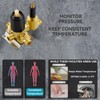 Wall Mount Shower Pressure Balance Mixer Valve,2 Function Shower Solid