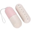 Mingzhe Pills Organizer Weekly Capsule Shape Case Portable 7 Day