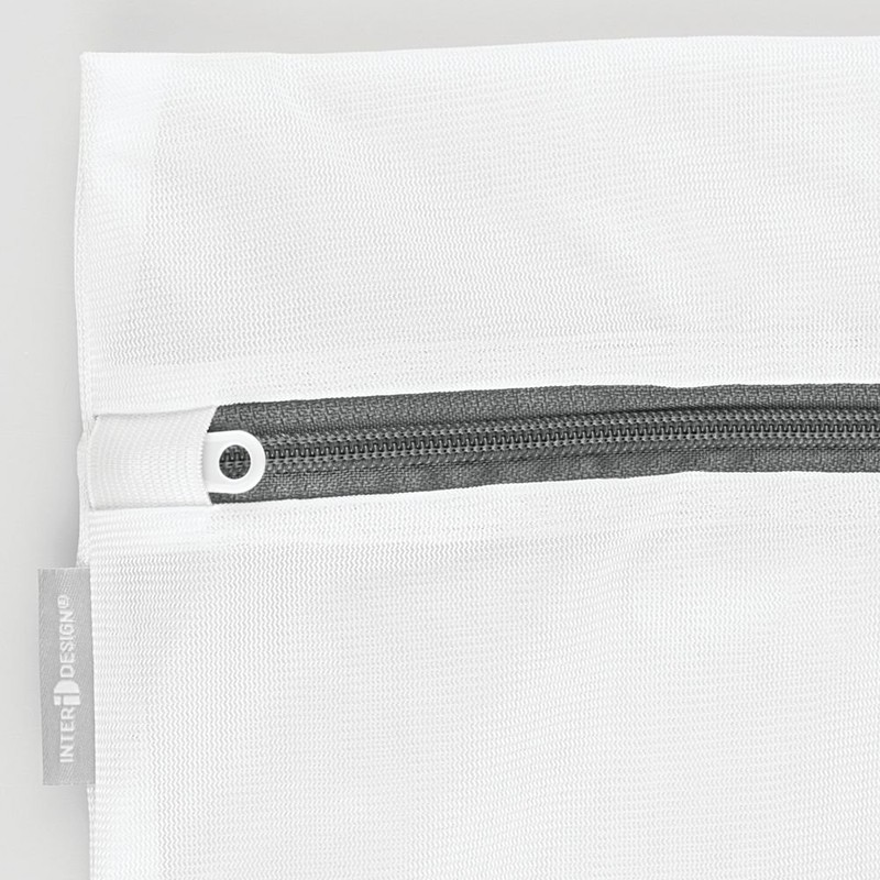 iDesign Mesh Laundry Bags with Built in Zipper for Cleaning