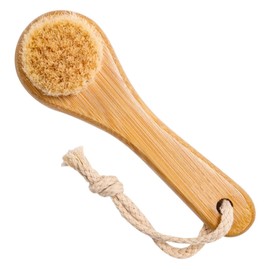 Healvian Horsehair Facial Cleaning Brush Deep Cleaning Exfoliating Brush for Women and Men Suitable for Daily Face Washing and Massage