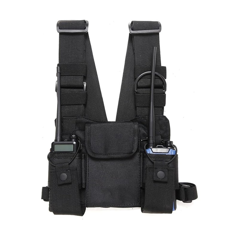 Leopacat Chest Bag, Walkie Talkies Tactical Radio Harness Vest Military
