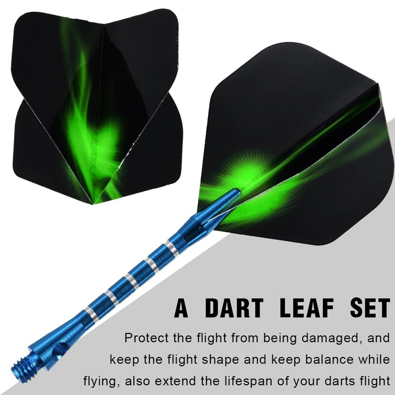 Dart Flights, 20 Sets 60 Pieces PET Standard Dart Accessories
