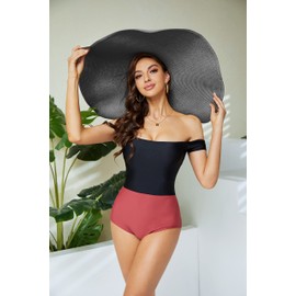 Oversized Beach Straw Hat for Women, Fashion Large Wide Brim Visor Hats Handmade Roll Up Floppy Sun Hat for Summer Beach Cap Black