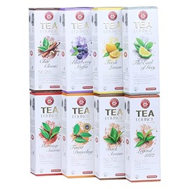 Teapot Tealounge Capsules - Black Tea Assortment with 8 Varieties (64 Capsules)