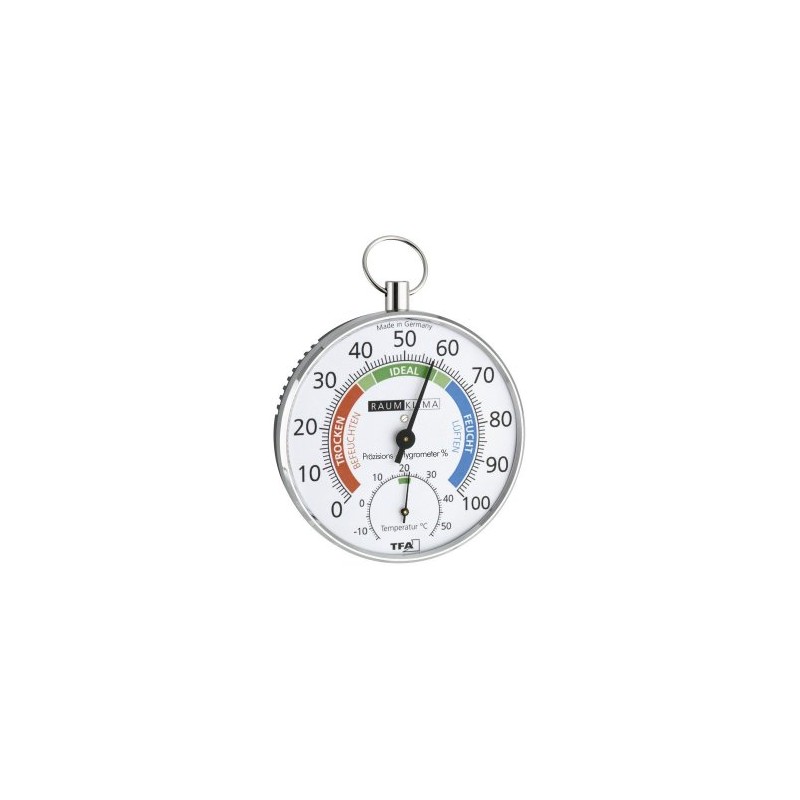 TFA Dostmann Thermometer Hygrometer 45.2027, multicolor Air Condition Monitor (english)
