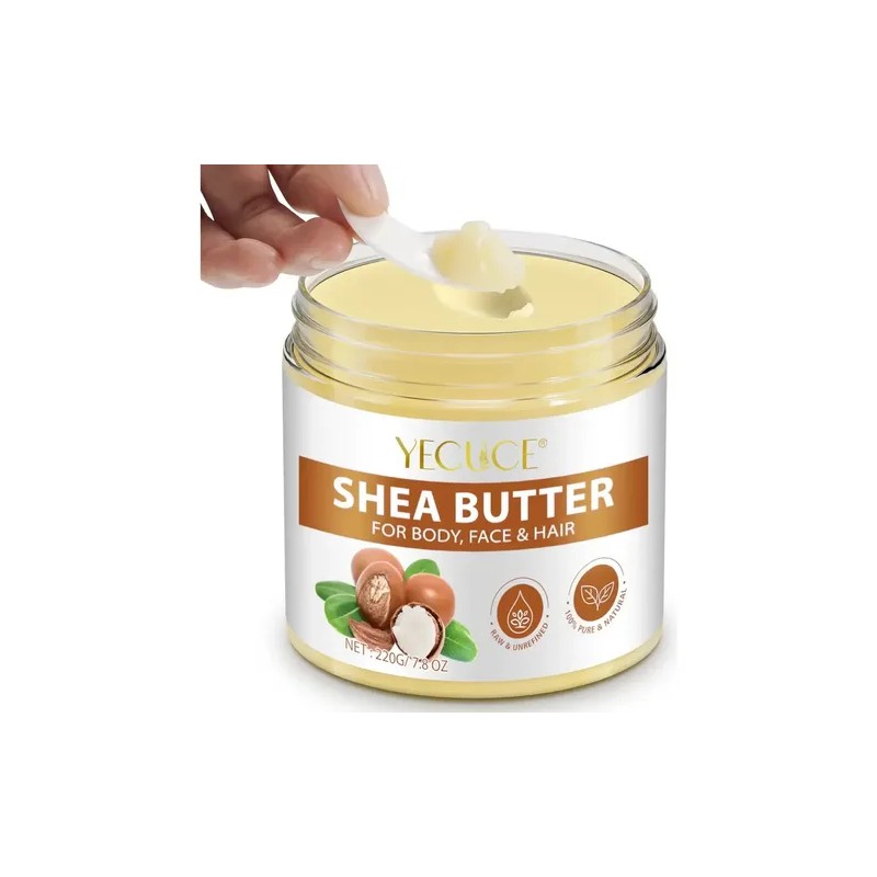 Manteca Karite Pura Natural Hidrata Piel Rostro Cabello 220g Neutra