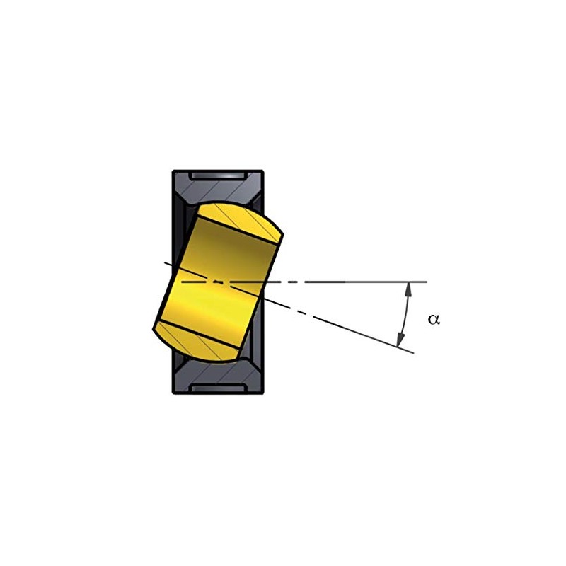 Pillow Block Bearing: Maintenance-free dry running KSTM-05 / diameter d1