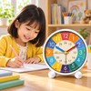 Kids Analog Alarm Clock for Learning Time – Easy-to-Read Desktop