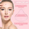 Pimoys 15 Pieces Powder Puff Face Triangle Makeup Puffs for