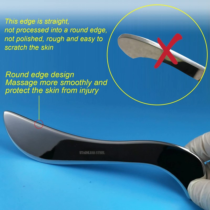 Robulove 3 in 1 tainless Steel Gua Sha Tool, IASMT