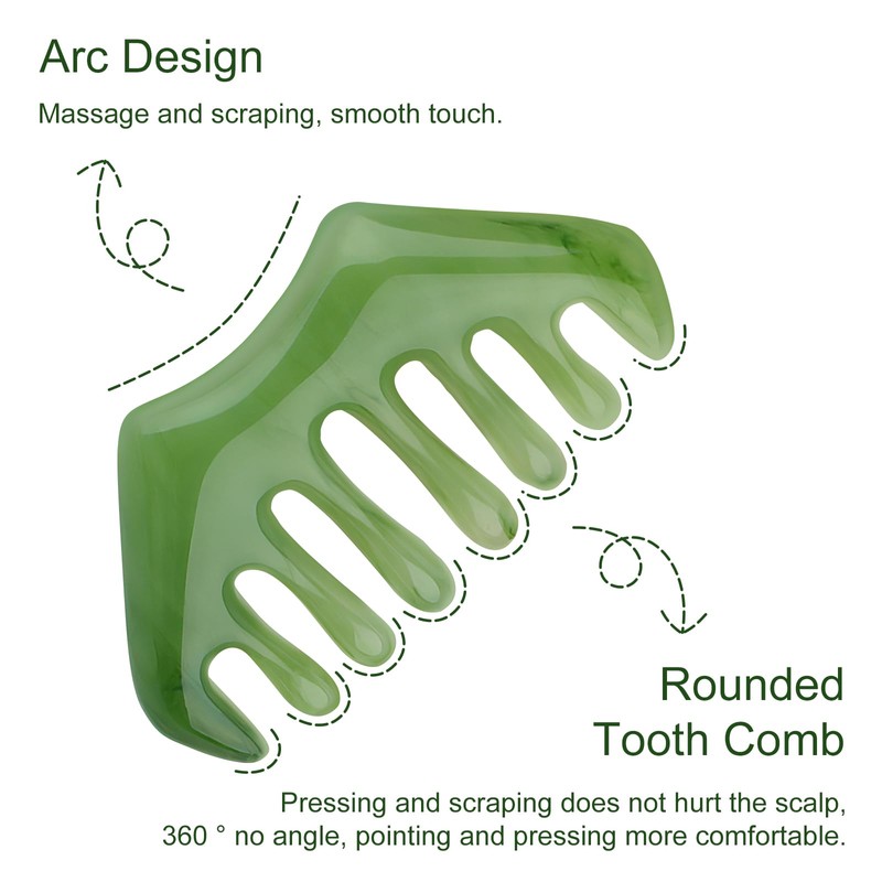 Multi-Functional Handheld Head Massage Tool, Massage Comb, Guasha Scraping Scalp