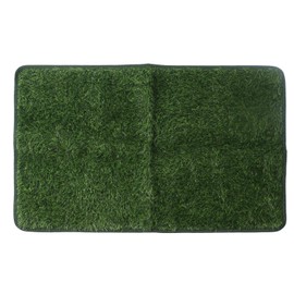 Dog Toilet Tray Waterproof Reusable Easy Cleaning Portable Dog Litter Tray with Artificial Grass for Indoor Outdoor