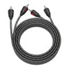 ROCKRIX Twisted Pair RCA Stereo Signal Cable for Home Theater,