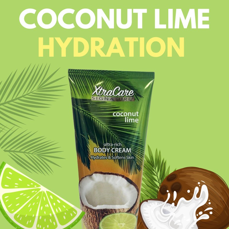 XtraCare Coconut Lime Body Cream, 7 fl oz – Hydrating