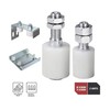 DOJA Industrial Nylon Sliding Door Rollers, 40 mm x 60