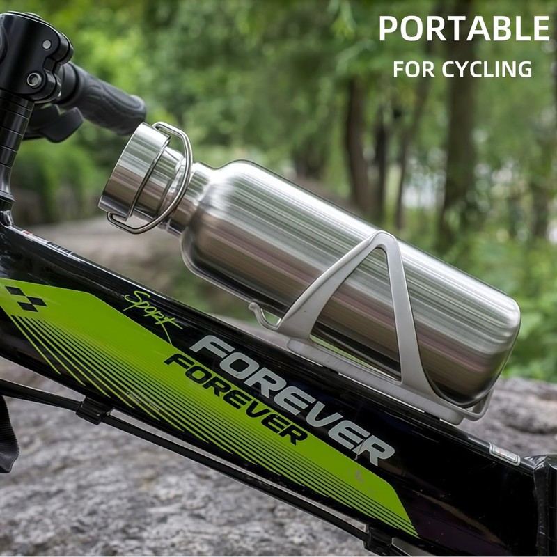 Stainless Steel Water Bottle Single Wall Metal Bottle Large Camping