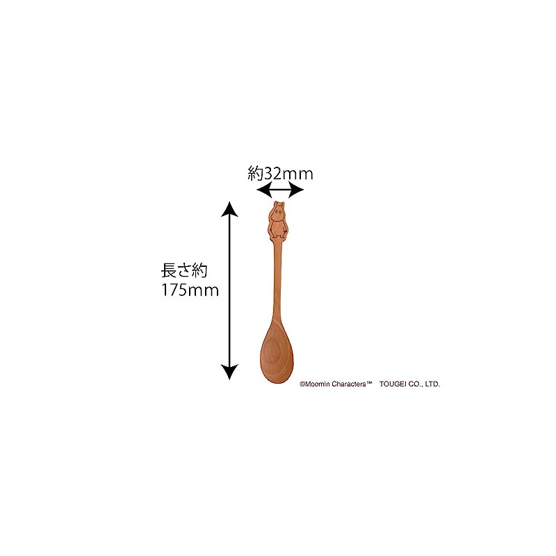 Rattan Gei TOUGEI Table Spoon (Moomin), Single Item, Natural Wood,