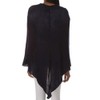 Alashan Cashmere Women's Knit Poncho Navy One Size