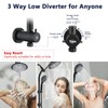 UCLIMAA Rainfall 8 Inch Round Shower Head with High Pressure
