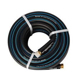 Fevone Garden Hose 25 ft., Lightweight Hybrid Water Hose, Flexible and Durable, Leak-Free Connections