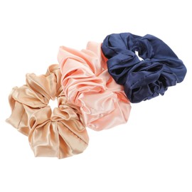 3Pcs Scrunchies for Women Elegant Elastic Hair Ties and Hair Accessories for Sports and Yoga Activities