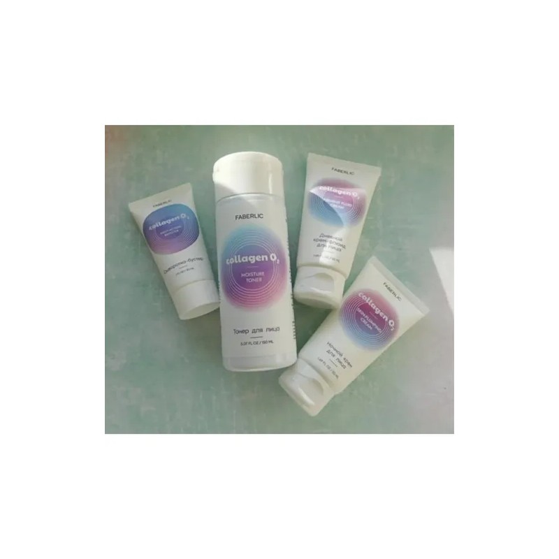 Tonico Humectante Moisture Toner 150ml Collagen O2 Faberlic