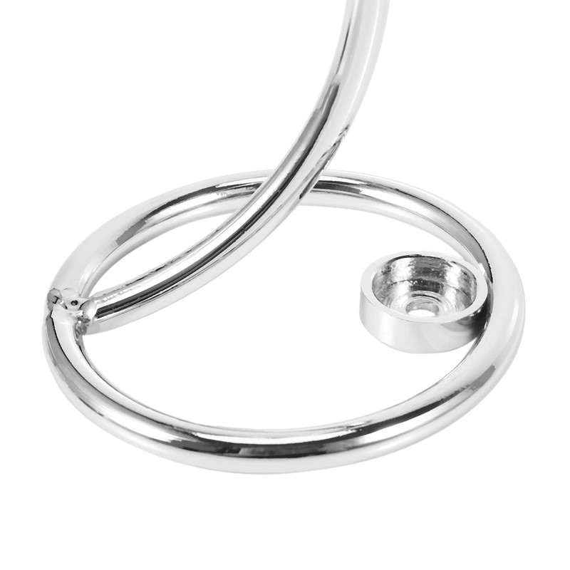 Haskoss Universal Shaving Brush Stand Simple Metal Safe Razor and