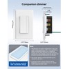 ELEGRP EDM25BC Companion Dimmer Switch - NOT for STANDALONE USE,