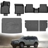 IKABEVEM Floor Mats Compatible with Ford Bronco Sport 2021 2022