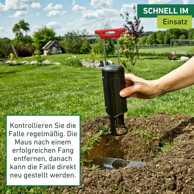 Windhager 05315 Vole Trap – 6.5 x 22 x 25