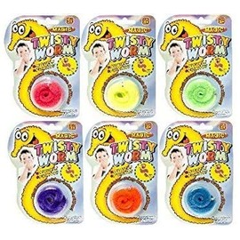 Schnooridoo 8 x Magic Worm Magic Worm Magic Worm Magic Children's Birthday Gift Away Tombola