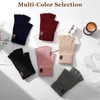 Pleneal Winter Fingerless Gloves for Women Men - Women's Winter